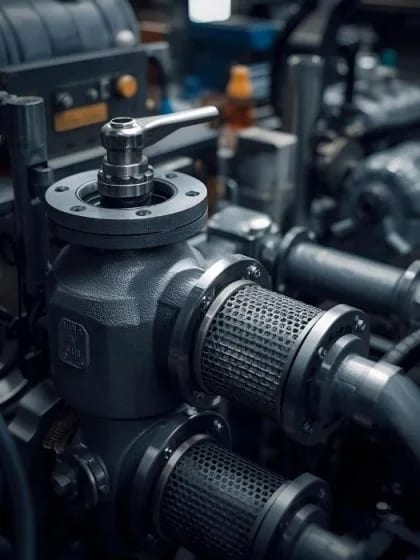 Endüstriyel makinede paslanmaz filtre uygulaması